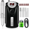 35000rpm Nail Drill Machine Professional Lathe Nail Milling Cutter Rechargeable Nail Art Electric Sander Motor Polisher