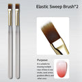 RSNAIL 1/2/5pcs Nail Art Brush Elasticity Sweep Brush DIY Gradient Nail Art Painting Pen Drawing Manicure Nail Tool Accessories