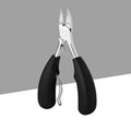 Professional Toe Nail Clippers Cutter ingrown toenail tool Thick Nail Dead Skin Dirt Remover Super Sharp Curved Blade Nail Tools