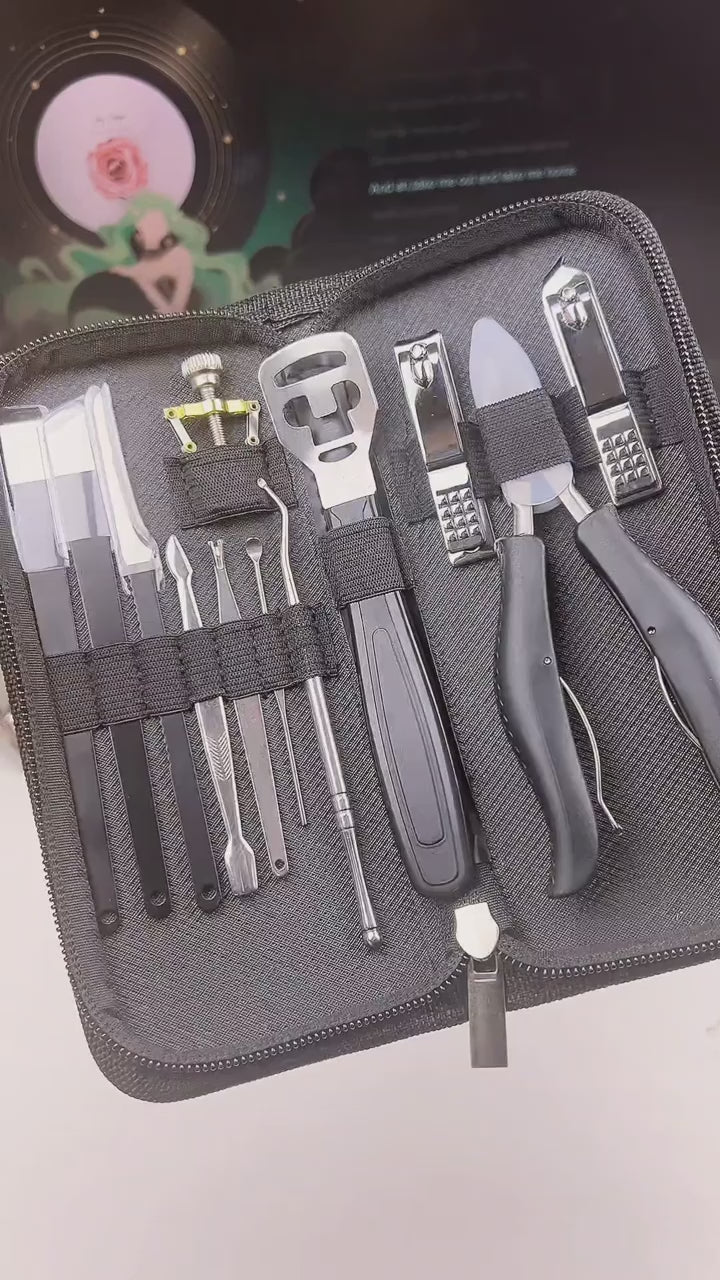 Nail Clipper Set for Paronychia Home Pedicure Tool Portable MEN'S High-grade Manicure Knife Dead Skin Scissors