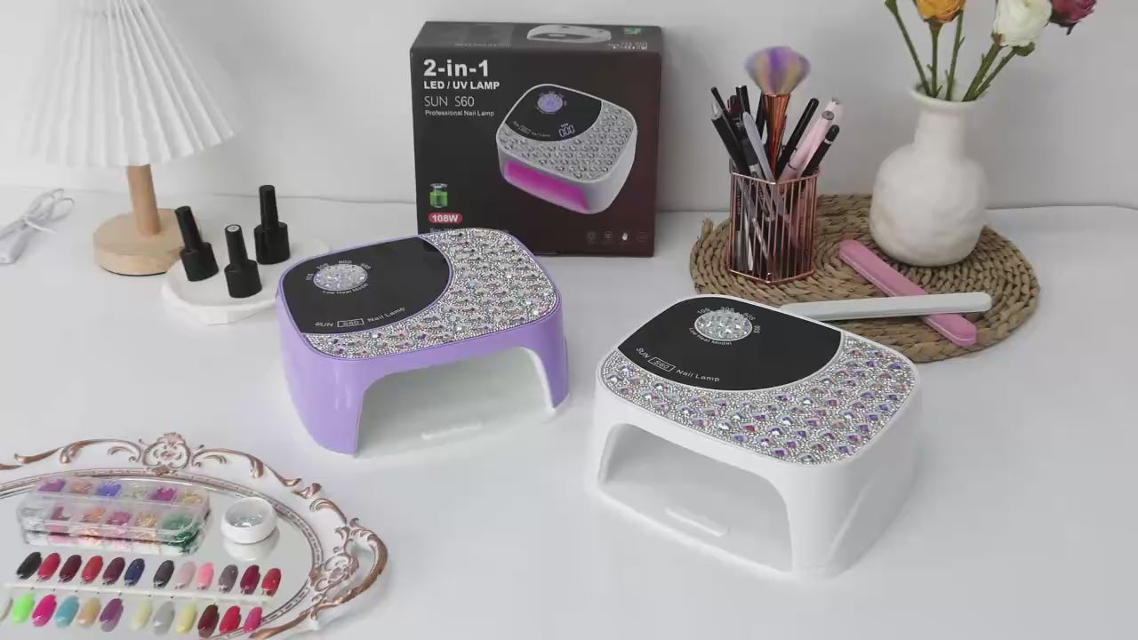 Professional UV LED Nail Lamp 36 LED Gel Nail Polish Dryer with Automatic Sensor Curing Lamp for Nail Art Salon UV Light Tools